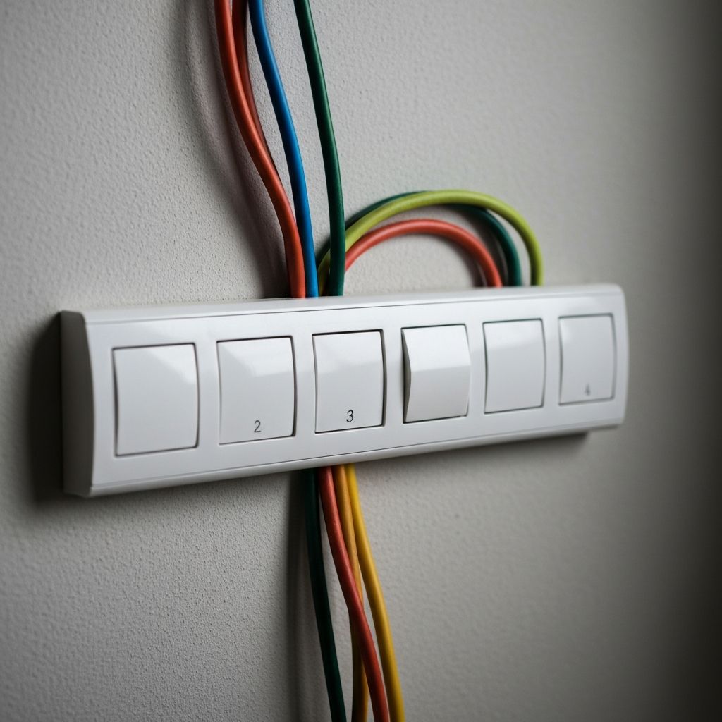 Professional electrical installation work