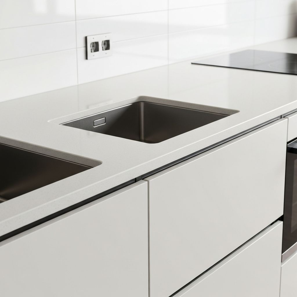 Modern kitchen installation