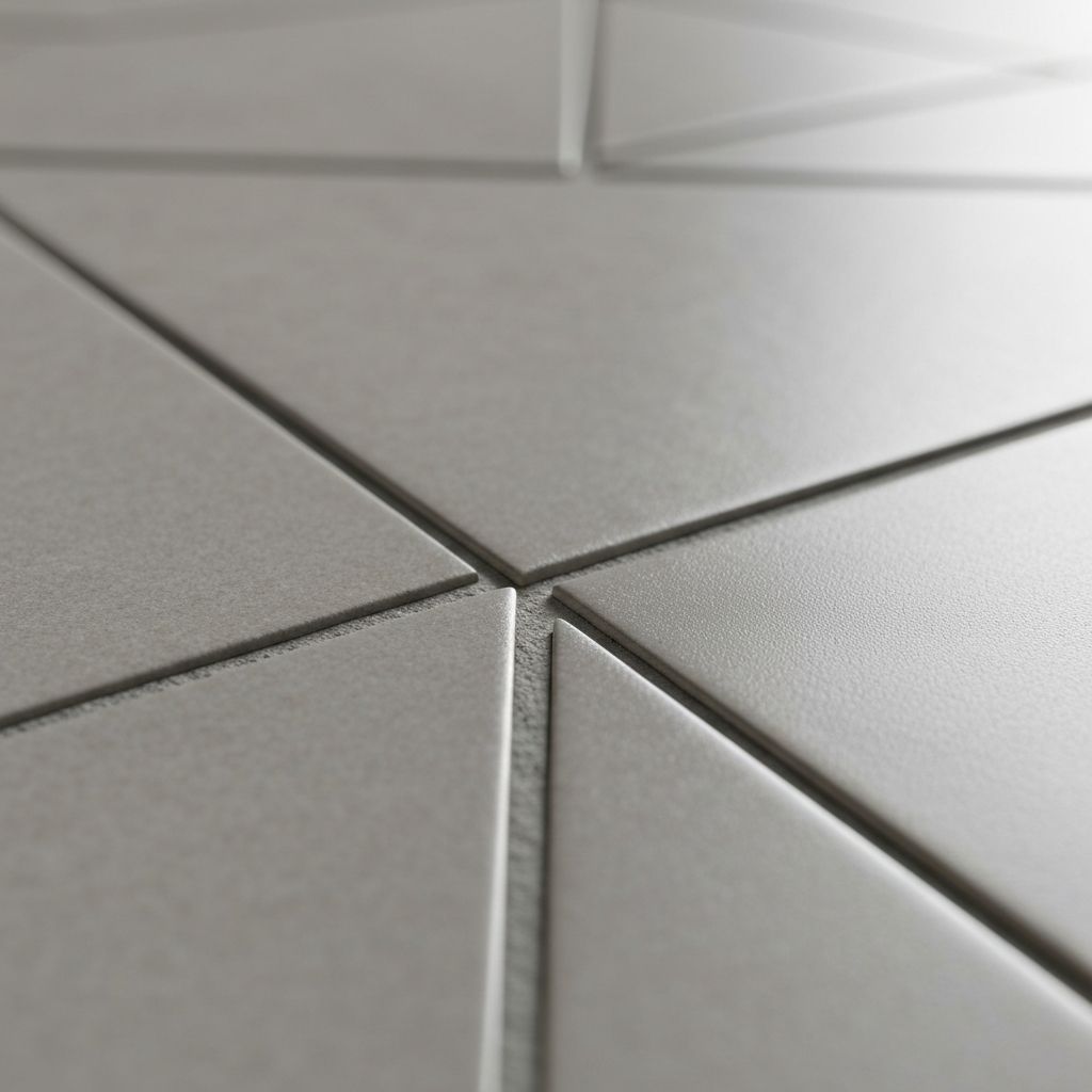 Quality tiling work detail